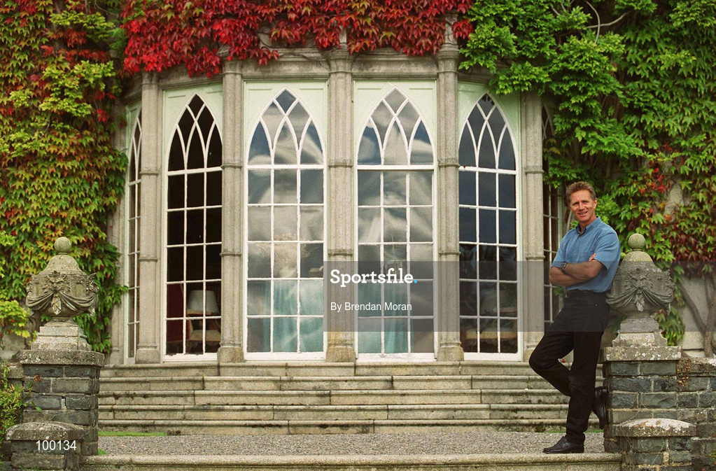11 September 2002; Eamonn Coghlan during a feature in the grounds of Luttrellstown Castle in Dublin. Photo by Brendan Moran/Sportsfile