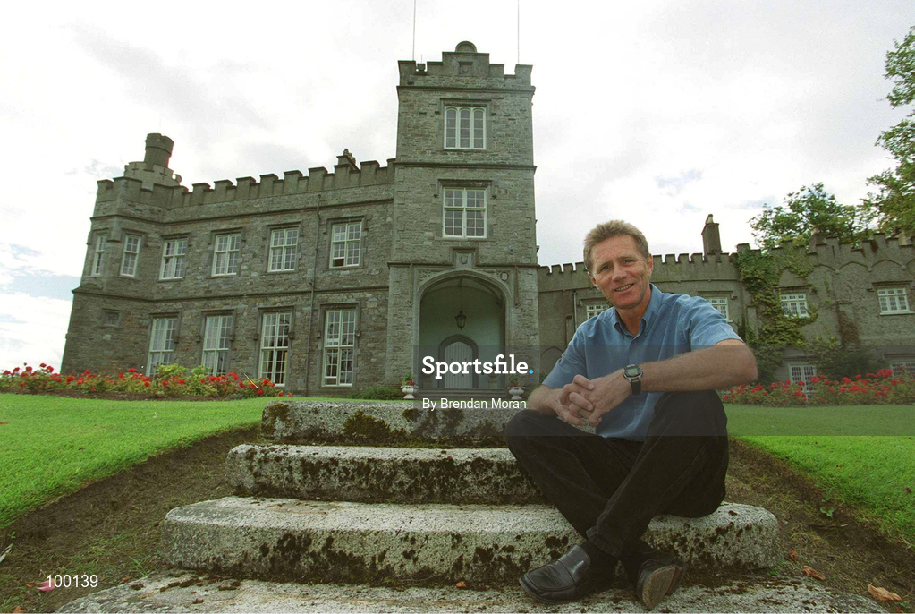 11 September 2002; Eamonn Coghlan during a feature in the grounds of Luttrellstown Castle in Dublin. Photo by Brendan Moran/Sportsfile
