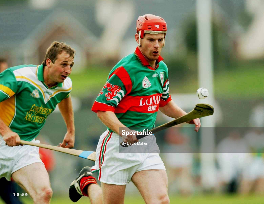 29 September 2002; Paul Molloy of Birr during the Offaly County Senior Hurling Final match between Birr and Kilcormac / Kelloughey at St. Brendan's Park in Birr, Offaly. Photo by David Maher/Sportsfile