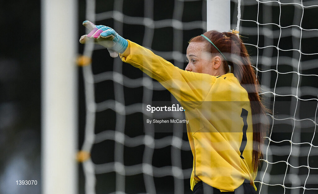 23 September 2017; Naoisha McAloon of Peamount United during the Continental Tyres Women's National League Cup Final match between Peamount United and Shelbourne Ladies at Greenogue in Dublin. Photo by Stephen McCarthy/Sportsfile