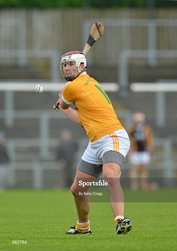 8 July 2012; Conor Carson, Antrim. Ulster GAA Hurling Senior Championship Final, Antrim v Derry, Casement Park, Belfast, Co. Antrim. Picture credit: Barry Cregg / SPORTSFILE
