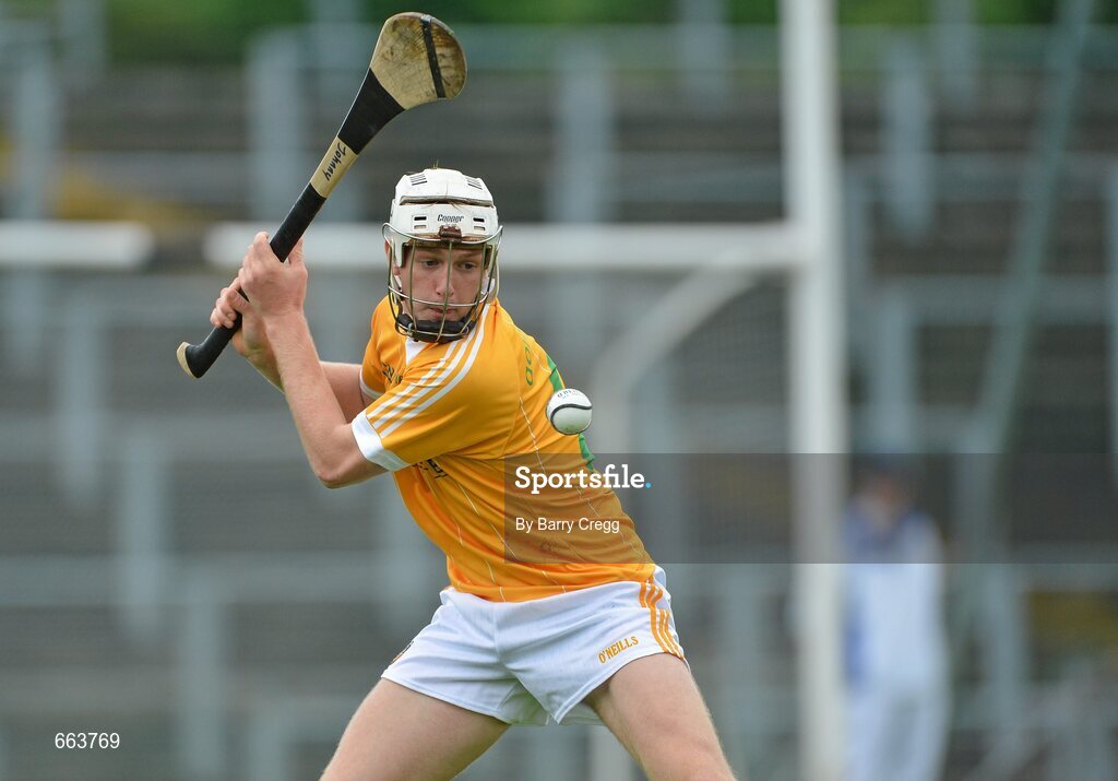 8 July 2012; James Campbell, Antrim. Ulster GAA Hurling Senior Championship Final, Antrim v Derry, Casement Park, Belfast, Co. Antrim. Picture credit: Barry Cregg / SPORTSFILE
