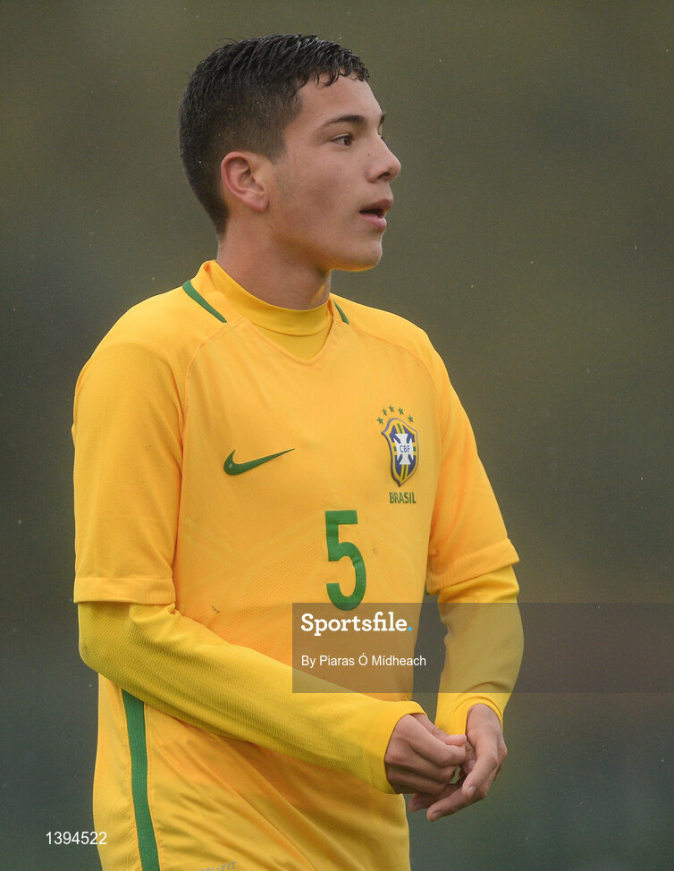 27 September 2017; Fabinho of Brazil during the International Friendly match between Republic of Ireland and Brazil at the AUL Complex in Dublin. Photo by Piaras Ó Mídheach/Sportsfile