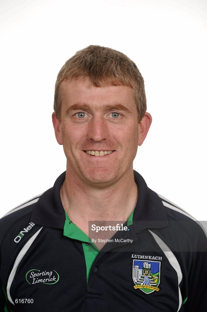 3 May 2012; John Kiely, Limerick selector. Limerick Hurling Squad Portraits 2012, University of Limerick, Limerick. Picture credit: Stephen McCarthy / SPORTSFILE