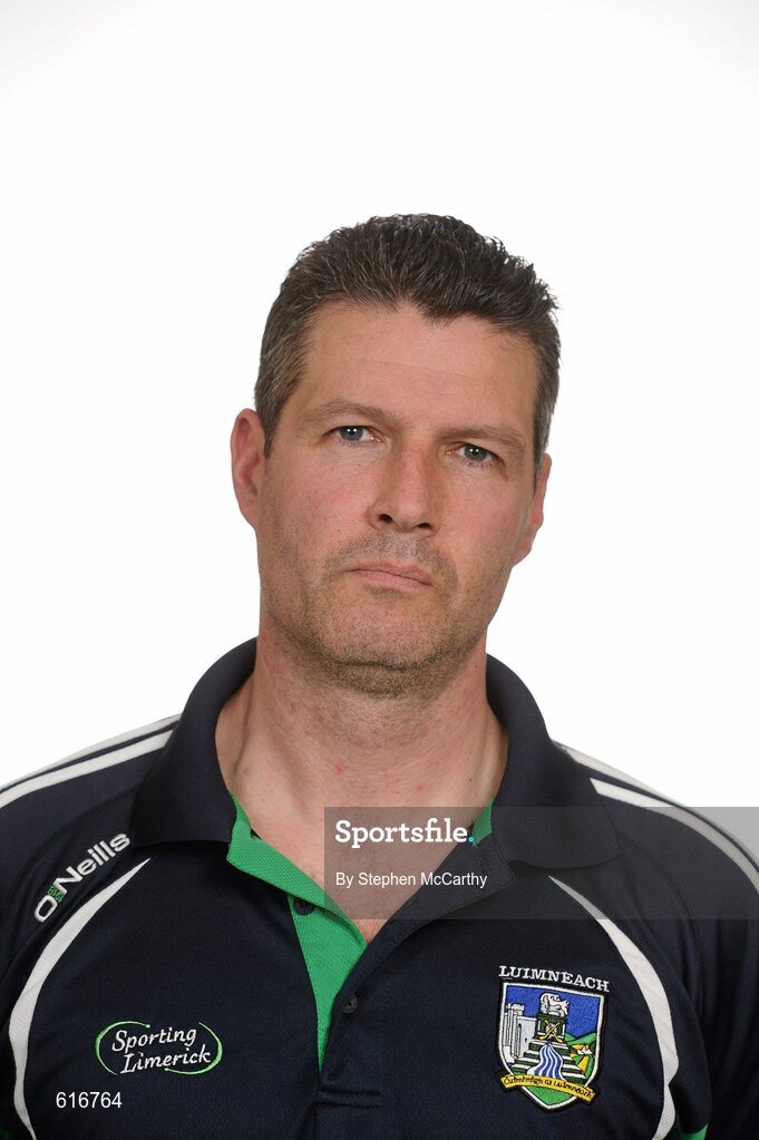 3 May 2012; Donagh O'Donnell, Limerick coach. Limerick Hurling Squad Portraits 2012, University of Limerick, Limerick. Picture credit: Stephen McCarthy / SPORTSFILE