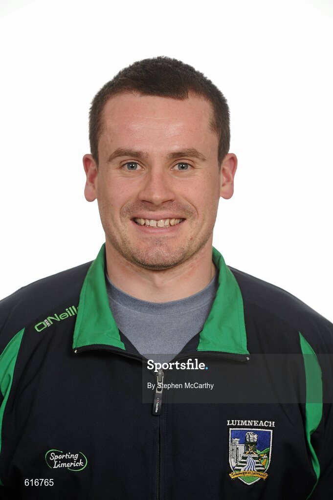 3 May 2012; Aidan Shanahan, Limerick physio. Limerick Hurling Squad Portraits 2012, University of Limerick, Limerick. Picture credit: Stephen McCarthy / SPORTSFILE