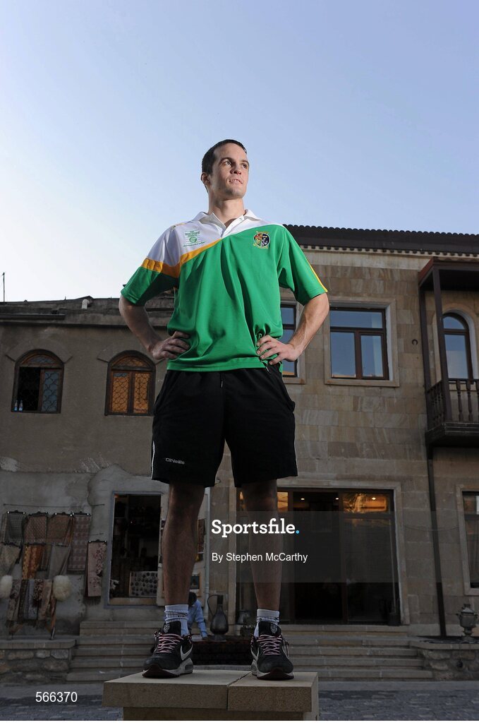 8 October 2011; London 2012 Olympic Games qualifier Darren O'Neill, Paulstown B.C., Kilkenny, 75kg. 2011 AIBA World Boxing Championships. Old City, Baku, Azerbaijan. Picture credit: Stephen McCarthy / SPORTSFILE