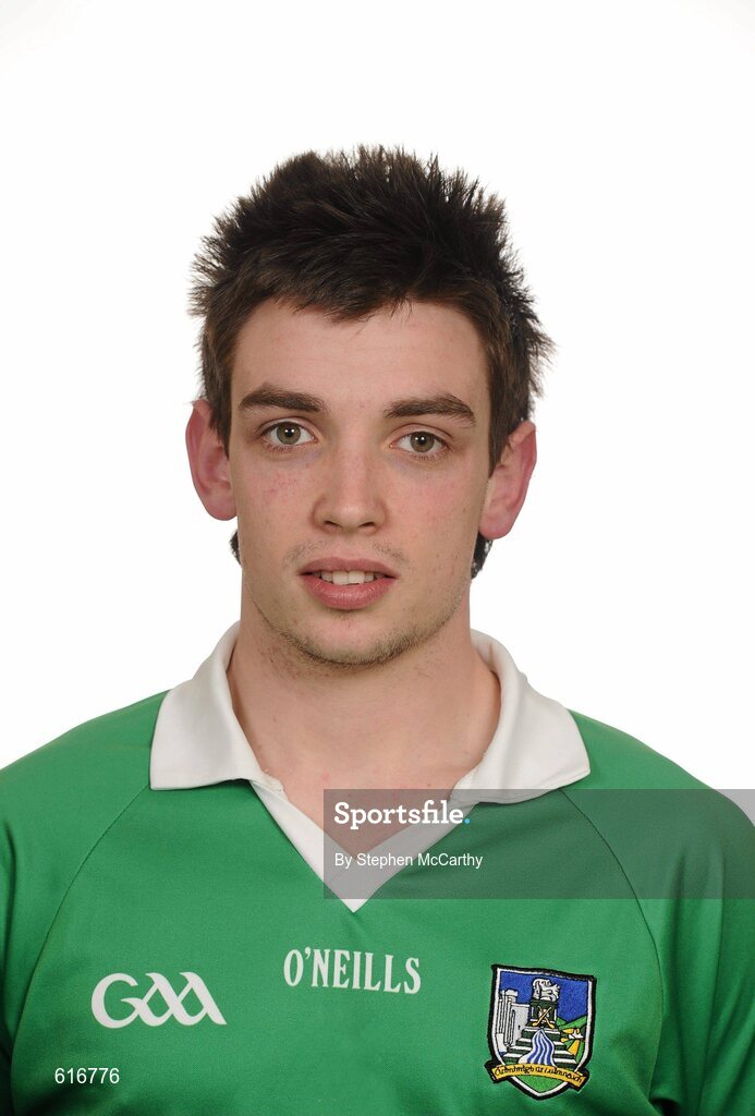 3 May 2012; Sean Tobin, Limerick. Limerick Hurling Squad Portraits 2012, University of Limerick, Limerick. Picture credit: Stephen McCarthy / SPORTSFILE