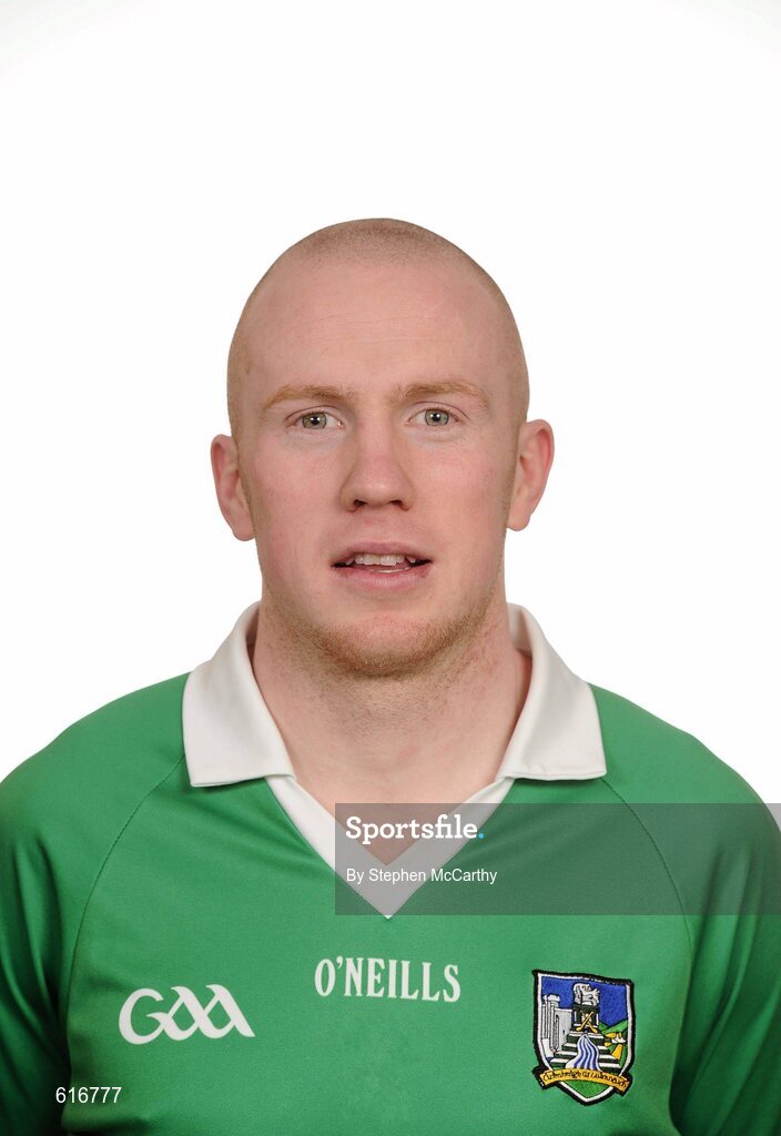 3 May 2012; Wayne McNamara, Limerick. Limerick Hurling Squad Portraits 2012, University of Limerick, Limerick. Picture credit: Stephen McCarthy / SPORTSFILE
