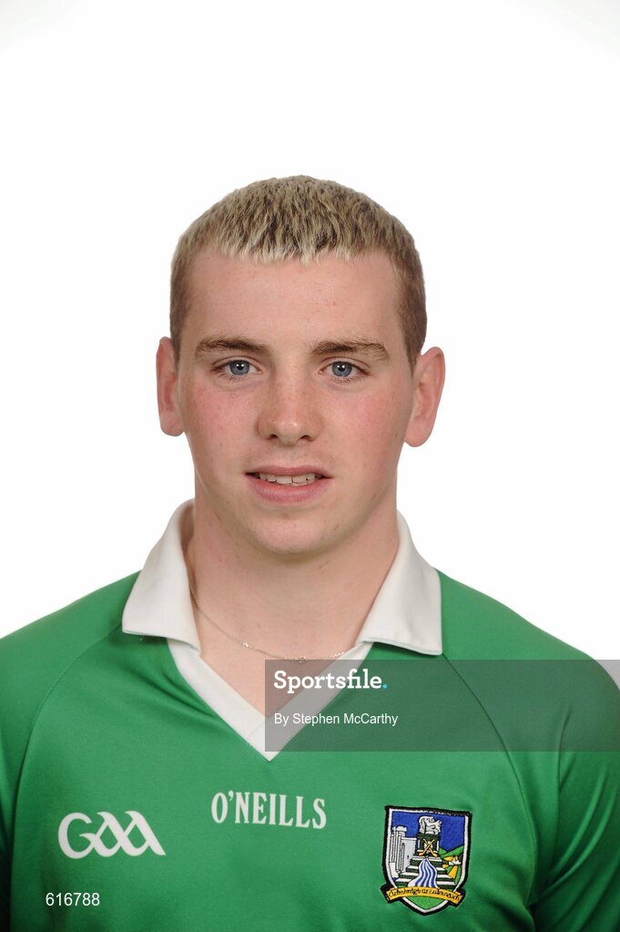 3 May 2012; Seanie O'Brien, Limerick. Limerick Hurling Squad Portraits 2012, University of Limerick, Limerick. Picture credit: Stephen McCarthy / SPORTSFILE