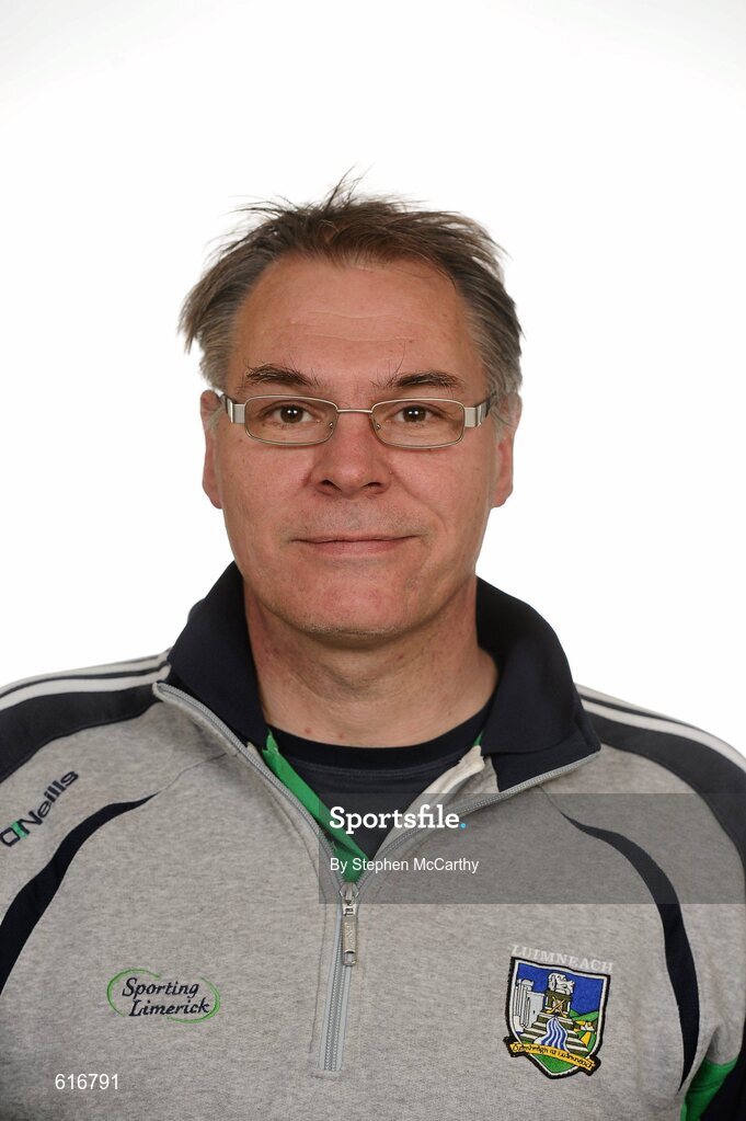 3 May 2012; Mark van Drumpt, Limerick physiotherapist. Limerick Hurling Squad Portraits 2012, University of Limerick, Limerick. Picture credit: Stephen McCarthy / SPORTSFILE