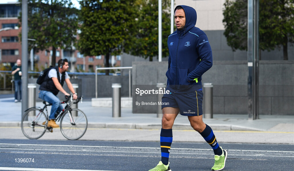 2 October 2017; Leinster captain Isa Nacewa in attendance at the European Rugby Champions Cup and Challenge Cup 2017/18 season launch for PRO14 clubs at the Convention Centre in Dublin. Photo by Brendan Moran/Sportsfile