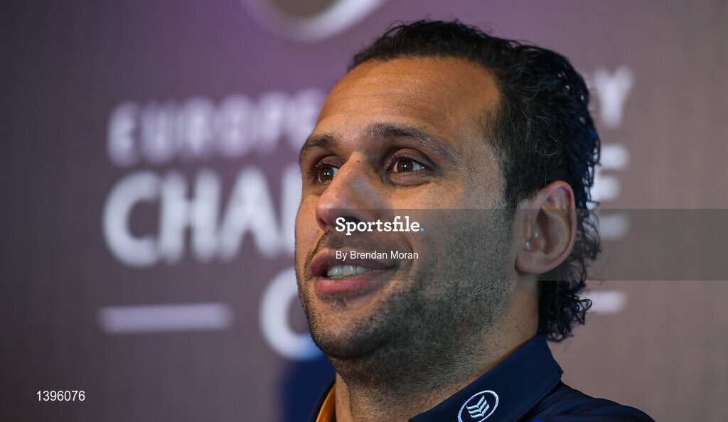 2 October 2017; Leinster captain Isa Nacewa in attendance at the European Rugby Champions Cup and Challenge Cup 2017/18 season launch for PRO14 clubs at the Convention Centre in Dublin. Photo by Brendan Moran/Sportsfile