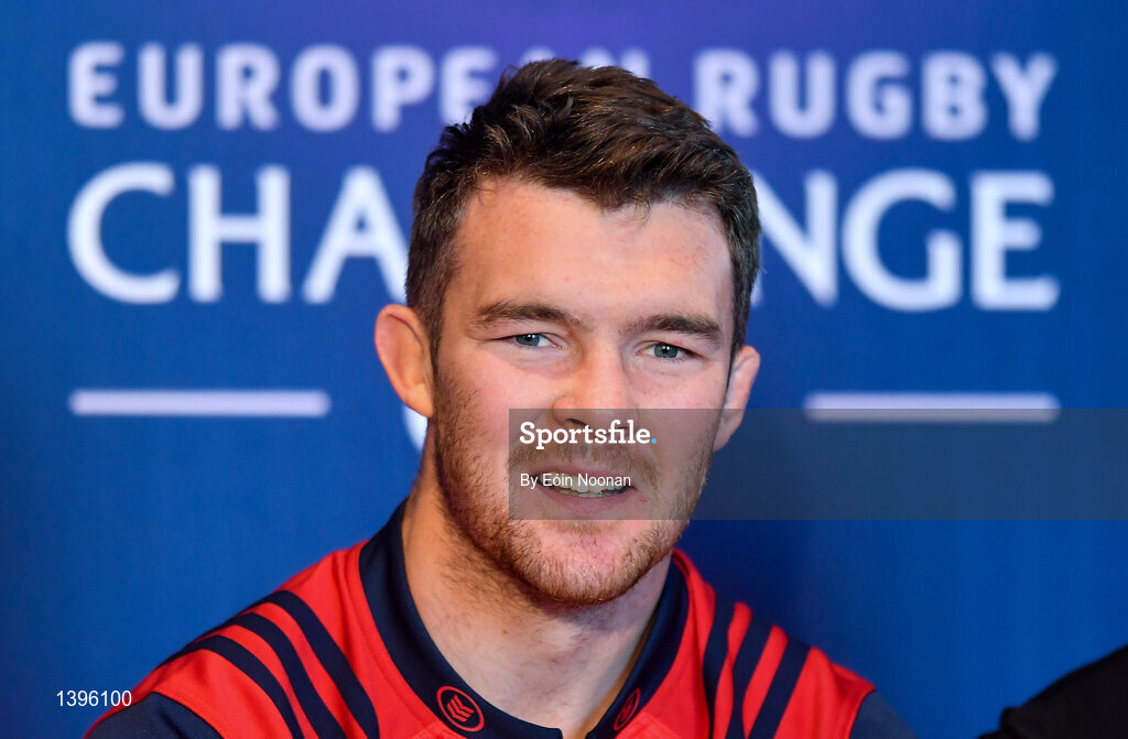 2 October 2017; Peter O'Mahony of Munster in attendance at the European Rugby Champions Cup and Challenge Cup 2017/18 season launch for PRO14 clubs at the Convention Centre in Dublin. Photo by Eóin Noonan/Sportsfile
