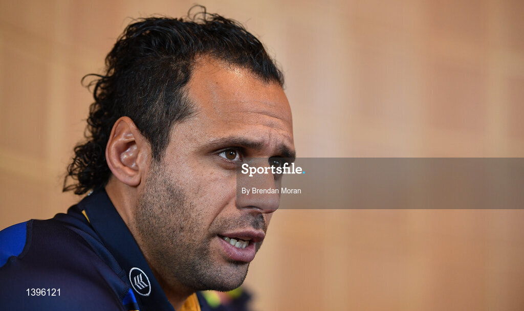 2 October 2017; Leinster captain Isa Nacewa in attendance at the European Rugby Champions Cup and Challenge Cup 2017/18 season launch for PRO14 clubs at the Convention Centre in Dublin. Photo by Brendan Moran/Sportsfile