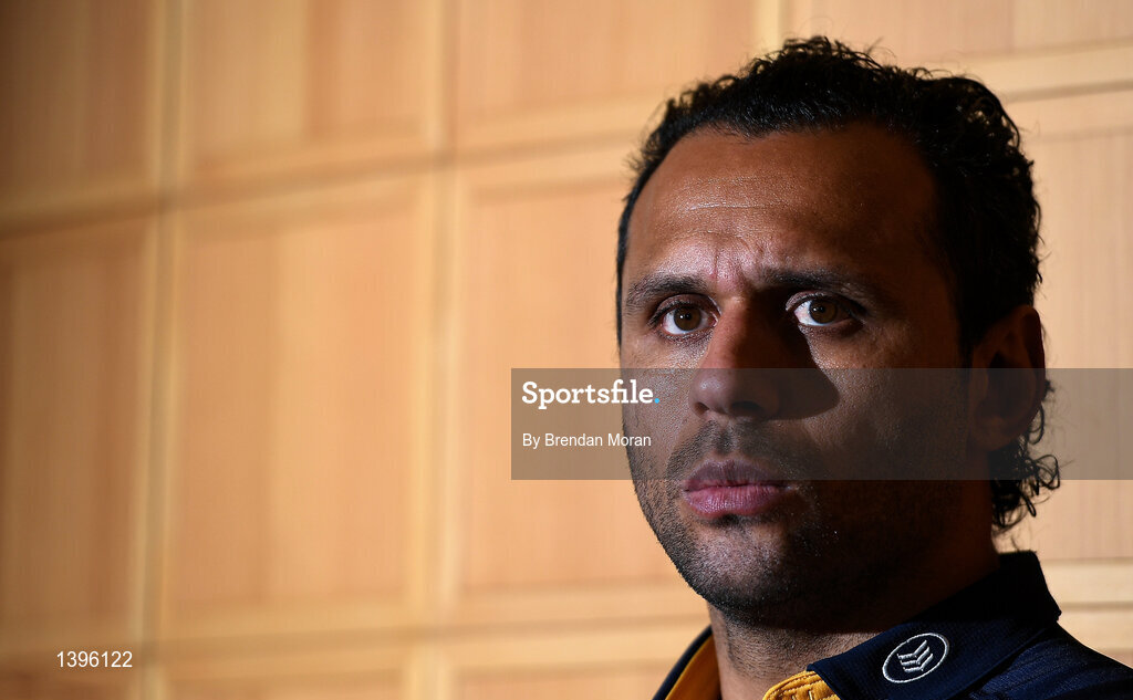 2 October 2017; Leinster captain Isa Nacewa in attendance at the European Rugby Champions Cup and Challenge Cup 2017/18 season launch for PRO14 clubs at the Convention Centre in Dublin. Photo by Brendan Moran/Sportsfile