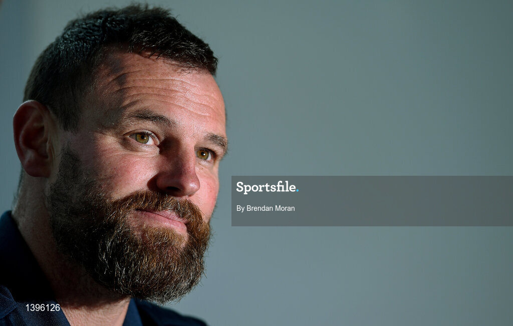 2 October 2017; Connacht assistant coach Nigel Carolan in attendance at the European Rugby Champions Cup and Challenge Cup 2017/18 season launch for PRO14 clubs at the Convention Centre in Dublin. Photo by Brendan Moran/Sportsfile