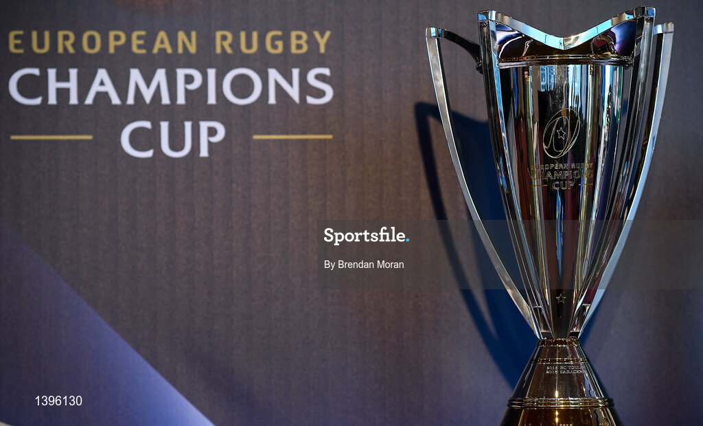 2 October 2017; A general view of the European Rugby Champions Cup at the European Rugby Champions Cup and Challenge Cup 2017/18 season launch for PRO14 clubs at the Convention Centre in Dublin. Photo by Brendan Moran/Sportsfile