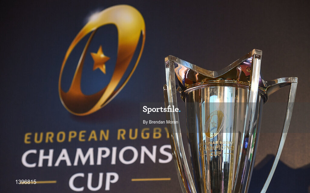 2 October 2017; A general view of the European Rugby Champions Cup at the European Rugby Champions Cup and Challenge Cup 2017/18 season launch for PRO14 clubs at the Convention Centre in Dublin. Photo by Brendan Moran/Sportsfile