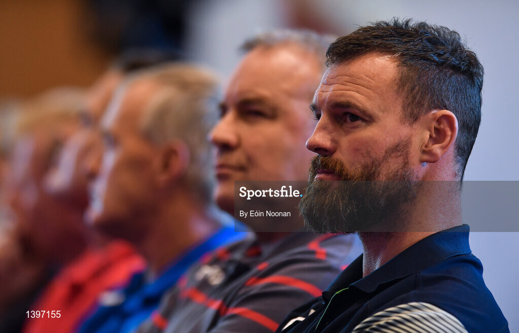 2 October 2017; Connacht assistant coach Nigel Carolan in attendance at the European Rugby Champions Cup and Challenge Cup 2017/18 season launch for PRO14 clubs at the Convention Centre in Dublin. Photo by Eóin Noonan/Sportsfile
