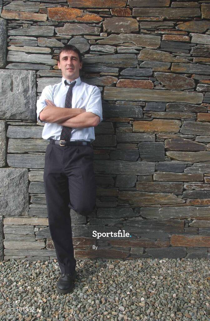 1 August 2002; Mark Crossan, Donegal football, pictured in Letterkenny, Donegal. Picture credit; David Maher / SPORTSFILE *EDI*