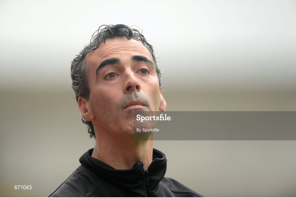 5 August 2012; Donegal manager Jim McGuinness during the game. GAA Football All-Ireland Senior Championship Quarter-Final, Donegal v Kerry, Croke Park, Dublin. Photo by Sportsfile