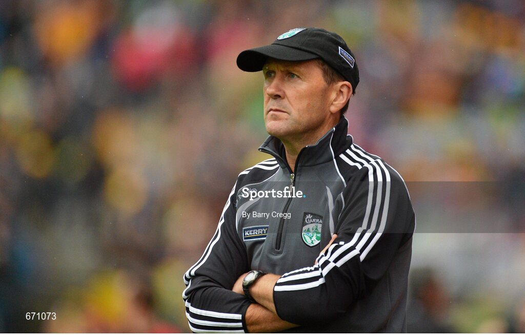 5 August 2012; Kerry manager Jack O'Connor looks on at his side during the game. GAA Football All-Ireland Senior Championship Quarter-Final, Donegal v Kerry, Croke Park, Dublin. Picture credit: Barry Cregg / SPORTSFILE