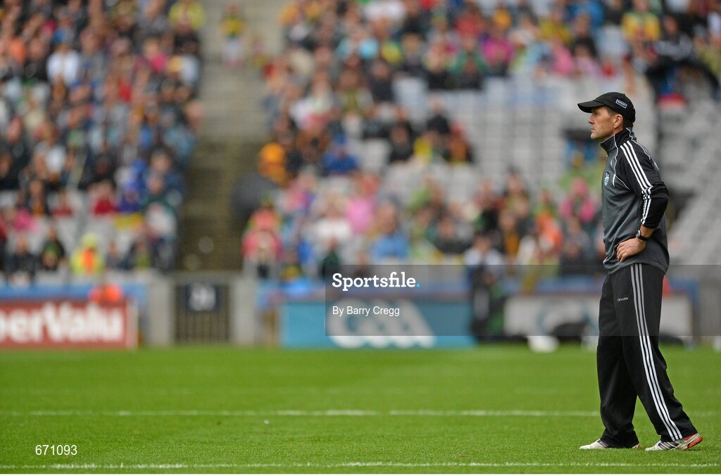 5 August 2012; Kerry manager Jack O'Connor looks on at his side during the game. GAA Football All-Ireland Senior Championship Quarter-Final, Donegal v Kerry, Croke Park, Dublin. Picture credit: Barry Cregg / SPORTSFILE