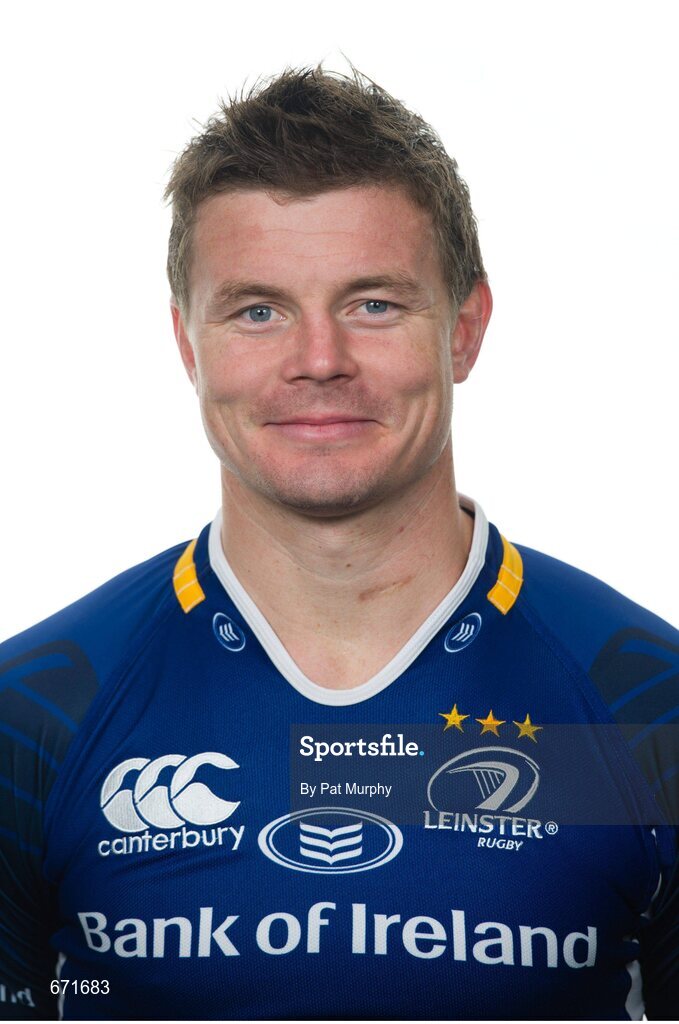 7 August 2012; Brian O'Driscoll, Leinster. Leinster Rugby Squad Headshots for Season 2012/13, Leinster Rugby, UCD, Belfield, Dublin. Picture credit: Pat Murphy / SPORTSFILE