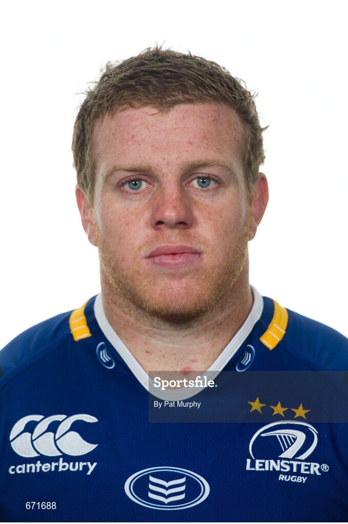 7 August 2012; Sean Cronin, Leinster. Leinster Rugby Squad Headshots for Season 2012/13, Leinster Rugby, UCD, Belfield, Dublin. Picture credit: Pat Murphy / SPORTSFILE