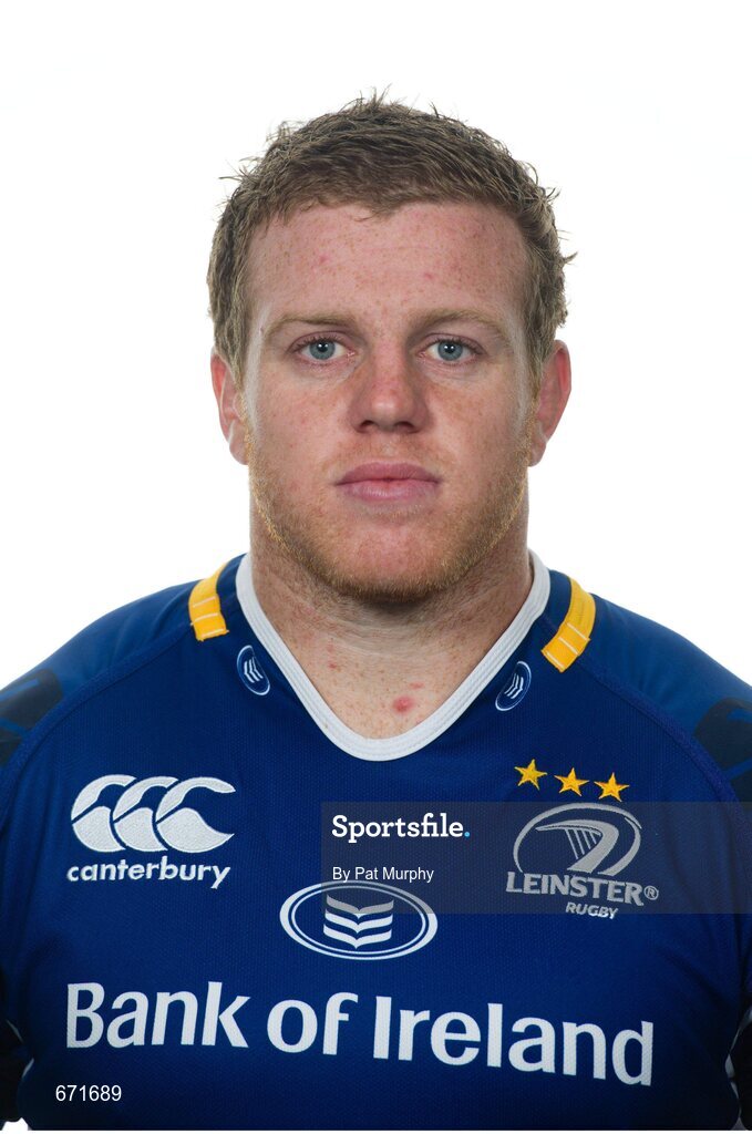 7 August 2012; Sean Cronin, Leinster. Leinster Rugby Squad Headshots for Season 2012/13, Leinster Rugby, UCD, Belfield, Dublin. Picture credit: Pat Murphy / SPORTSFILE