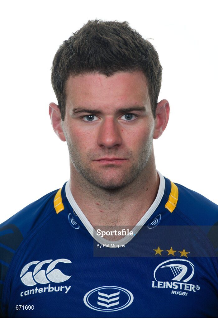 7 August 2012; Fergus McFadden, Leinster. Leinster Rugby Squad Headshots for Season 2012/13, Leinster Rugby, UCD, Belfield, Dublin. Picture credit: Pat Murphy / SPORTSFILE