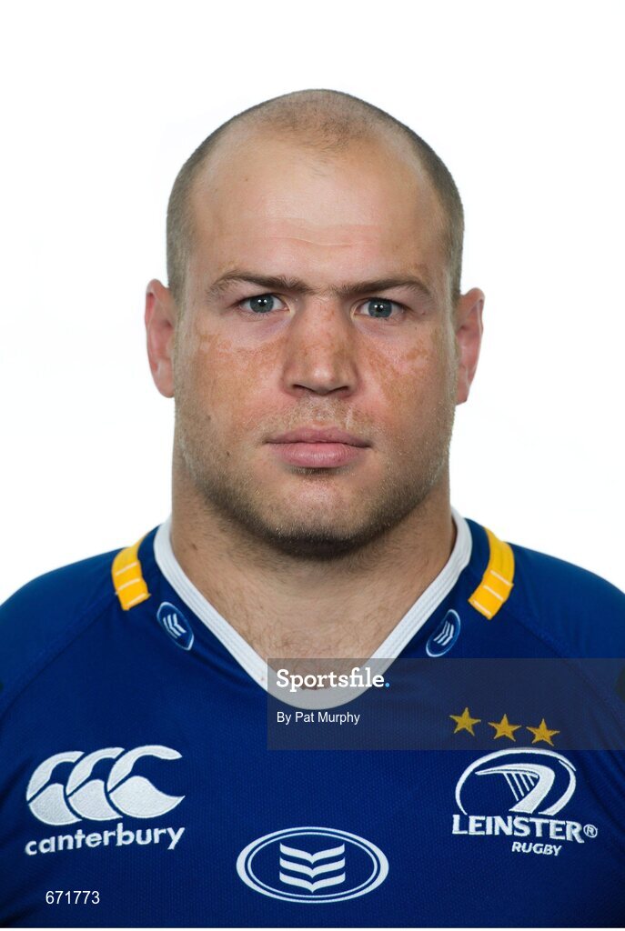 7 August 2012; Richardt Strauss, Leinster. Leinster Rugby Squad Headshots for Season 2012/13, Leinster Rugby, UCD, Belfield, Dublin. Picture credit: Pat Murphy / SPORTSFILE
