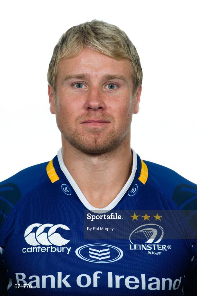 7 August 2012; Fionn Carr, Leinster. Leinster Rugby Squad Headshots for Season 2012/13, Leinster Rugby, UCD, Belfield, Dublin. Picture credit: Pat Murphy / SPORTSFILE