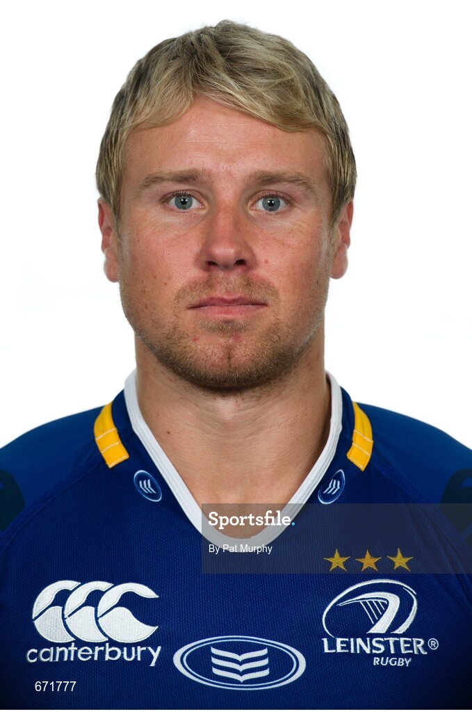 7 August 2012; Fionn Carr, Leinster. Leinster Rugby Squad Headshots for Season 2012/13, Leinster Rugby, UCD, Belfield, Dublin. Picture credit: Pat Murphy / SPORTSFILE