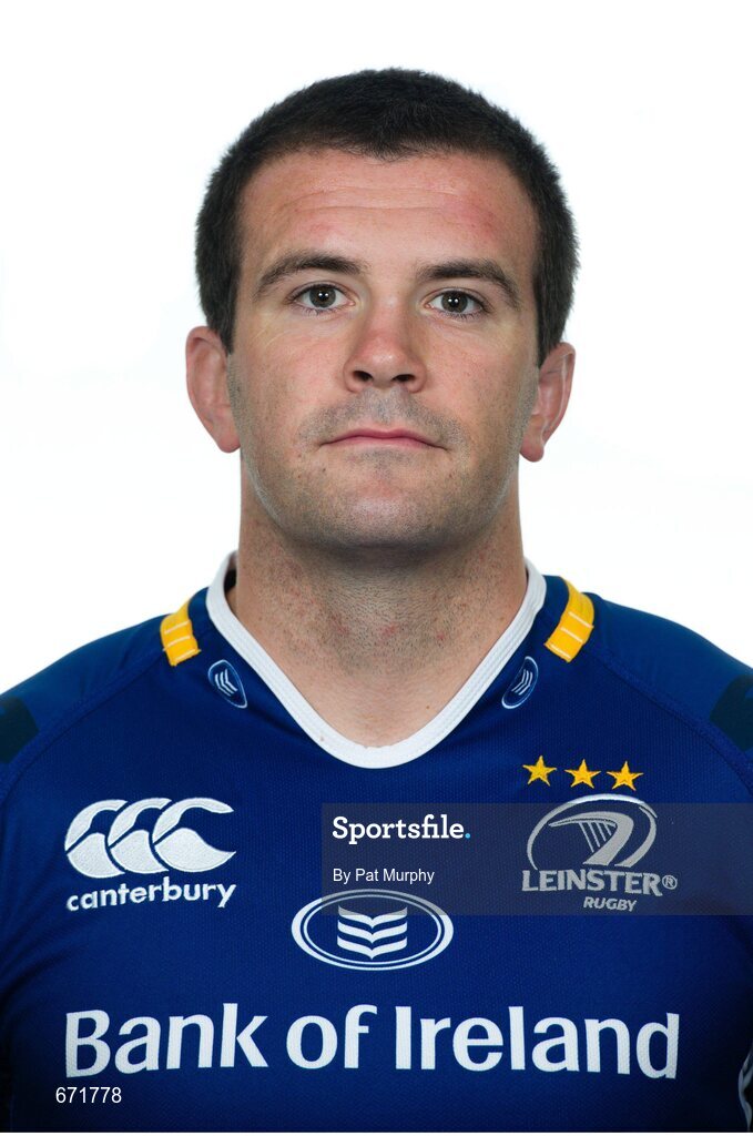 7 August 2012; Shane Jennings, Leinster. Leinster Rugby Squad Headshots for Season 2012/13, Leinster Rugby, UCD, Belfield, Dublin. Picture credit: Pat Murphy / SPORTSFILE