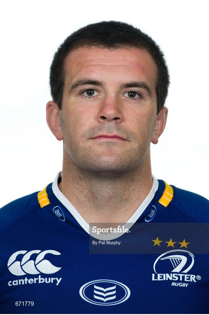 7 August 2012; Shane Jennings, Leinster. Leinster Rugby Squad Headshots for Season 2012/13, Leinster Rugby, UCD, Belfield, Dublin. Picture credit: Pat Murphy / SPORTSFILE