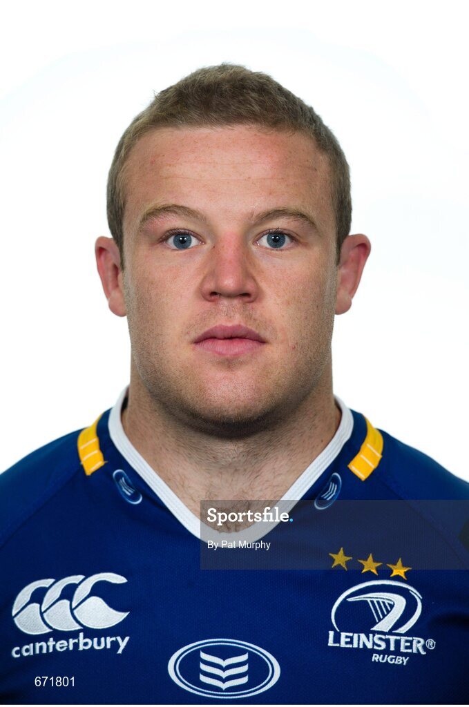 7 August 2012; Tom Sexton, Leinster. Leinster Rugby Squad Headshots for Season 2012/13, Leinster Rugby, UCD, Belfield, Dublin. Picture credit: Pat Murphy / SPORTSFILE