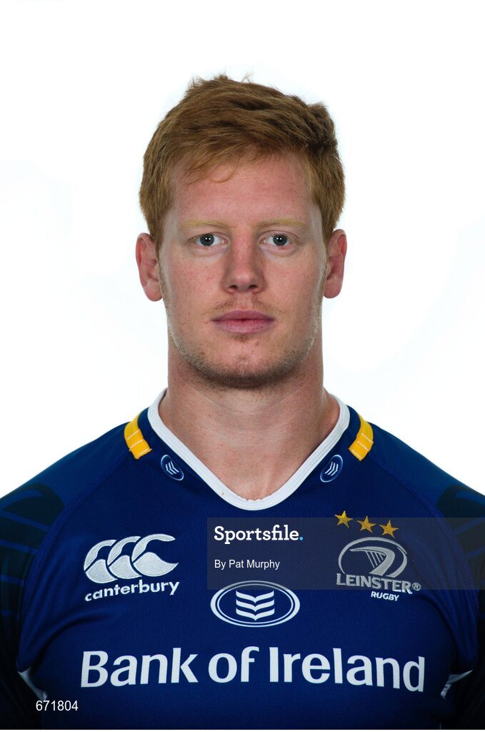 7 August 2012; Tom Denton, Leinster. Leinster Rugby Squad Headshots for Season 2012/13, Leinster Rugby, UCD, Belfield, Dublin. Picture credit: Pat Murphy / SPORTSFILE