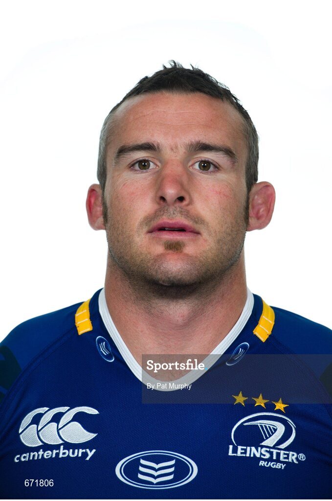 7 August 2012; Aaron Dundon, Leinster. Leinster Rugby Squad Headshots for Season 2012/13, Leinster Rugby, UCD, Belfield, Dublin. Picture credit: Pat Murphy / SPORTSFILE