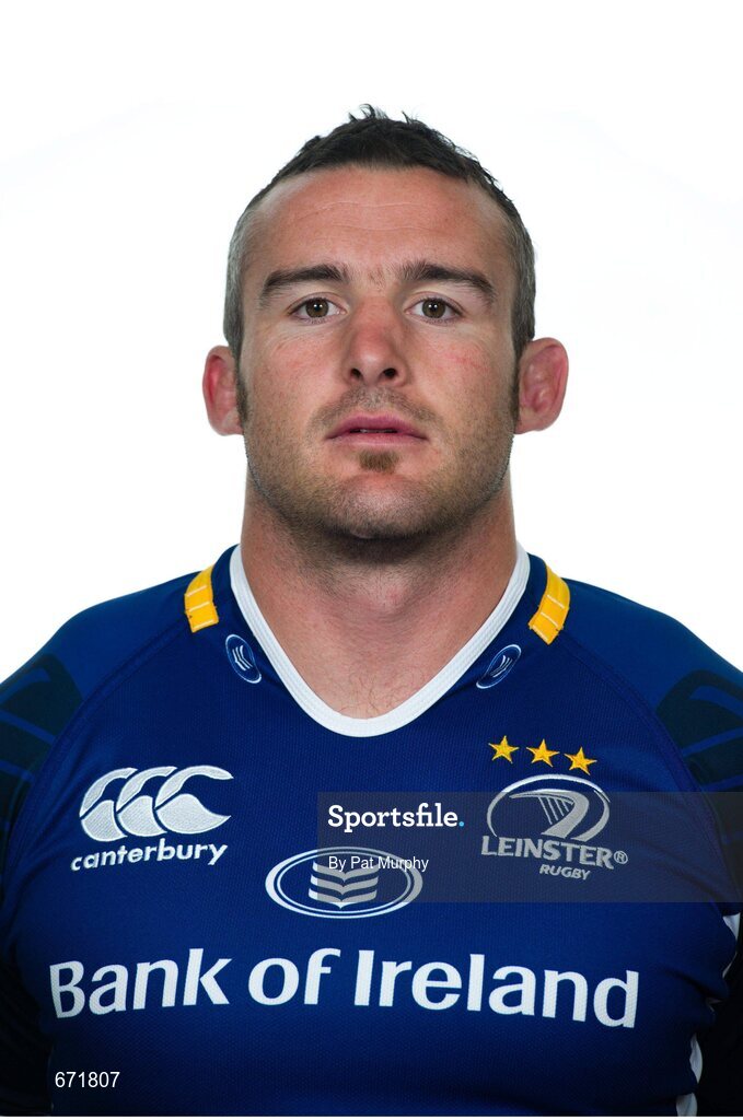 7 August 2012; Aaron Dundon, Leinster. Leinster Rugby Squad Headshots for Season 2012/13, Leinster Rugby, UCD, Belfield, Dublin. Picture credit: Pat Murphy / SPORTSFILE