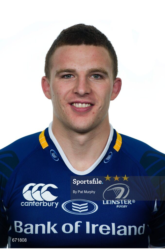 7 August 2012; Andrew Conway, Leinster. Leinster Rugby Squad Headshots for Season 2012/13, Leinster Rugby, UCD, Belfield, Dublin. Picture credit: Pat Murphy / SPORTSFILE