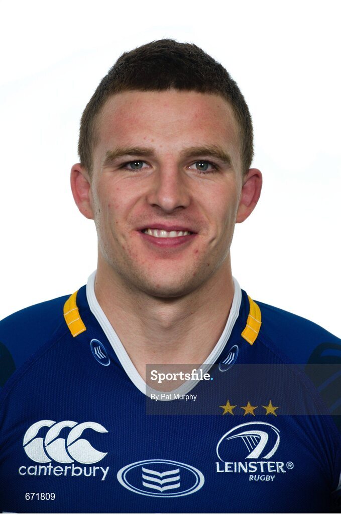 7 August 2012; Andrew Conway, Leinster. Leinster Rugby Squad Headshots for Season 2012/13, Leinster Rugby, UCD, Belfield, Dublin. Picture credit: Pat Murphy / SPORTSFILE