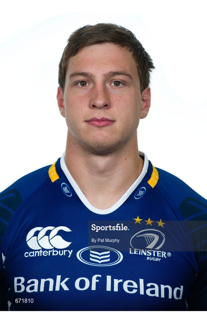 7 August 2012; Brendan Macken, Leinster. Leinster Rugby Squad Headshots for Season 2012/13, Leinster Rugby, UCD, Belfield, Dublin. Picture credit: Pat Murphy / SPORTSFILE