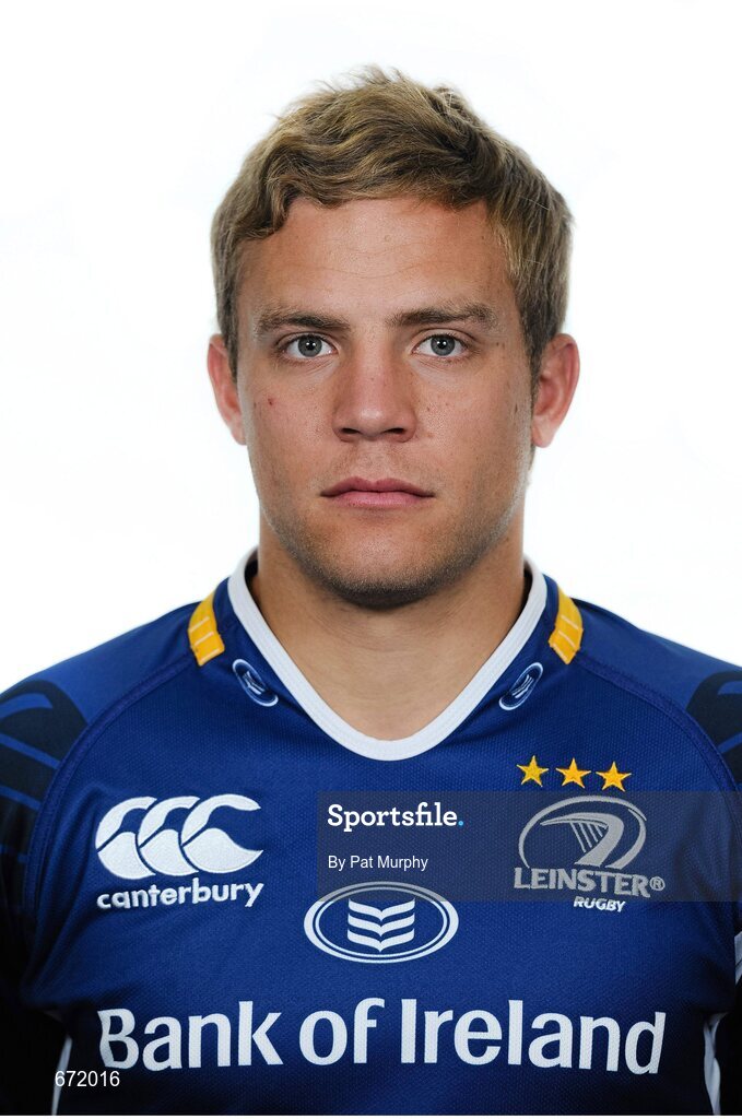 7 August 2012; Ian Madigan, Leinster. Leinster Rugby Squad Headshots for Season 2012/13, Leinster Rugby, UCD, Belfield, Dublin. Picture credit: Pat Murphy / SPORTSFILE