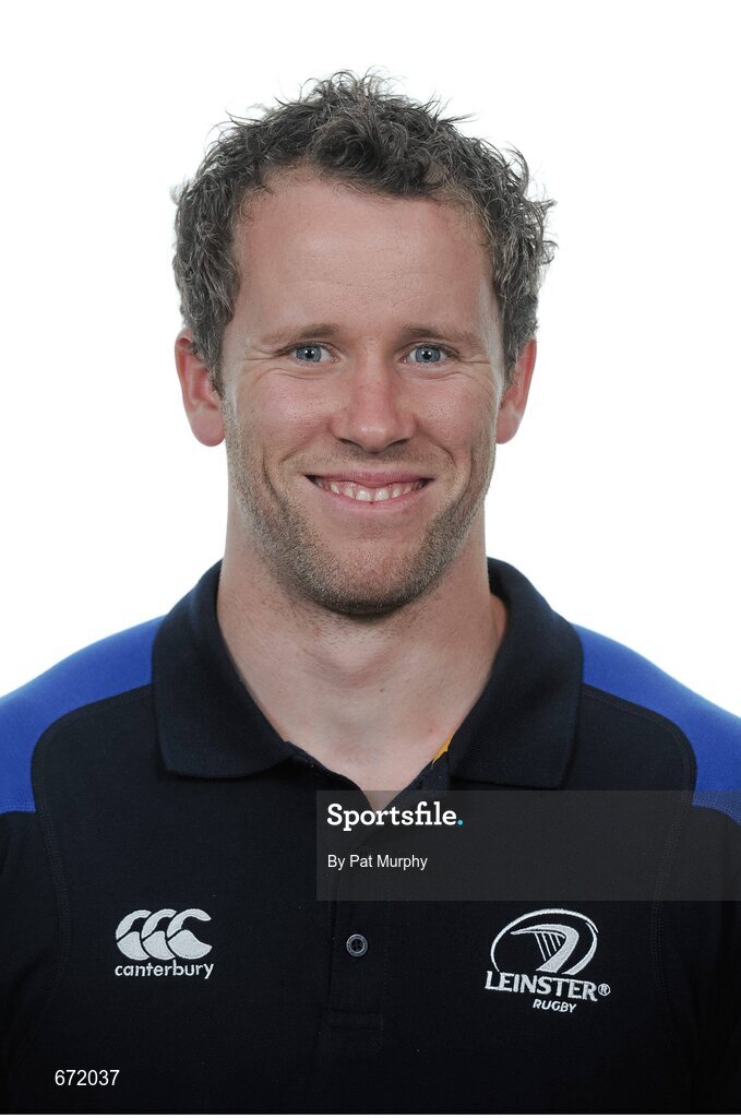 7 August 2012; Daniel Tobin, Leinster Strenght and Conditioning Coach. Leinster Rugby Squad Headshots for Season 2012/13, Leinster Rugby, UCD, Belfield, Dublin. Picture credit: Pat Murphy / SPORTSFILE