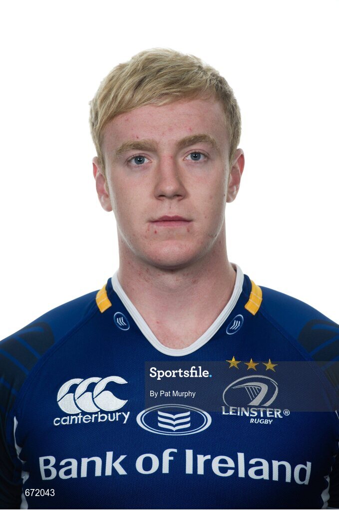 7 August 2012; Conor Gilsenan, Leinster Academy. Leinster Rugby Squad Headshots for Season 2012/13, Leinster Rugby, UCD, Belfield, Dublin. Picture credit: Pat Murphy / SPORTSFILE