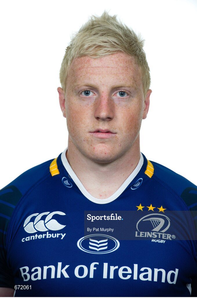 7 August 2012; James Tracey, Leinster Academy. Leinster Rugby Squad Headshots for Season 2012/13, Leinster Rugby, UCD, Belfield, Dublin. Picture credit: Pat Murphy / SPORTSFILE
