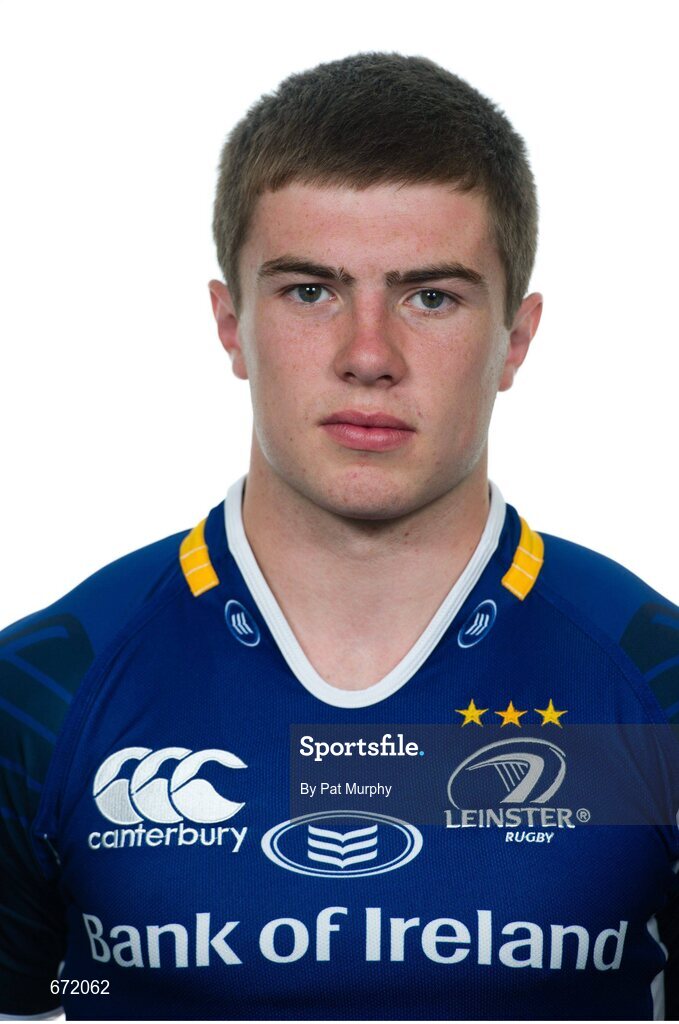 7 August 2012; Luke McGrath, Leinster Academy. Leinster Rugby Squad Headshots for Season 2012/13, Leinster Rugby, UCD, Belfield, Dublin. Picture credit: Pat Murphy / SPORTSFILE