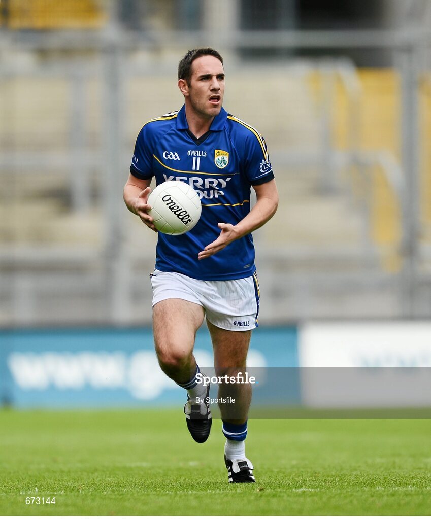5 August 2012; Declan O'Sullivan, Kerry. GAA Football All-Ireland Senior Championship Quarter-Final, Donegal v Kerry, Croke Park, Dublin. Photo by Sportsfile